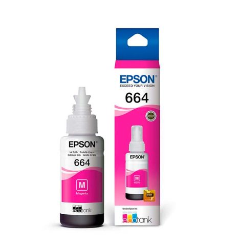 BOTELLA DE TINTA  T664 MAGENTA 70ML