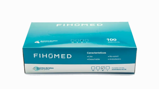 GUANTE LÁTEX FIHOMED