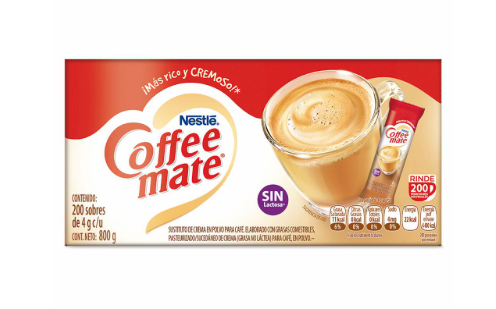 CREMORA  PARA CAFÉ 200 UNIDADES 4 GRAMOS
