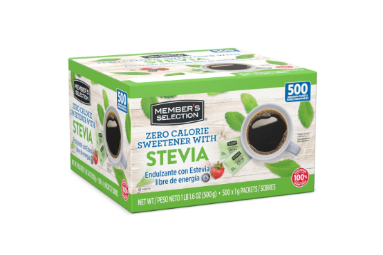 AZUCAR DIETICA CON STEVIA 500 UNIDADES / 1 G