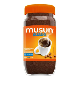 CAFÉ INSTANTÁNEO SUAVE  170G