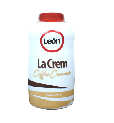 CREMORA EN POLVO PARA CAFE 1K,/35 ONZAS/LEON