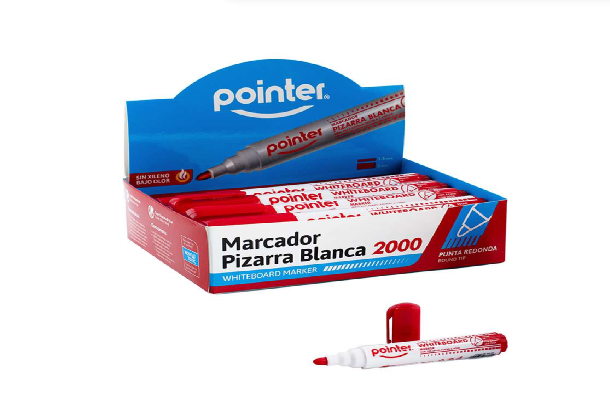 MARCADOR  PARA PIZARRA  ROJO