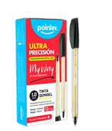 LAPICERO  SEMIGEL  NEGRO 1 MM