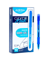 LAPICERO SEMIGEL GLYDE MAX  0.7 MM AZUL