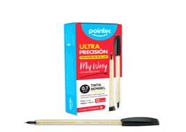 LAPICERO SEMIGEL   FINO 0.7 MM NEGRO
