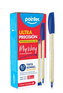 LAPICERO  SEMIGEL  FINO 0.7 MM AZUL