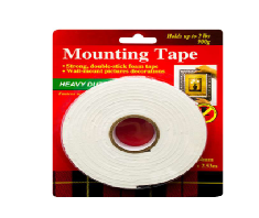 MOUNTING TAPE  1" X 2.53 MTS. HEAVY DUTY
