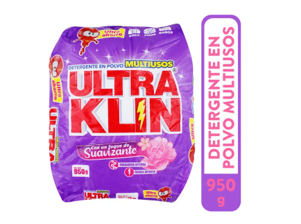 DETERGENTE ULTRAKLIN FUERZA INTENSA - 950 G