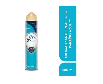 AMBIENTAL GLADE AEROSOL PARAÍSO AZUL. 400ML