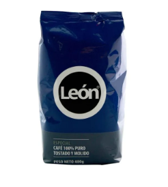 CAFÉ  100% PURO TOSTADO Y MOLIDO AZUL ESPECIAL - 400 G