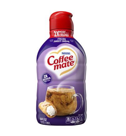  CREMORA DE CAFÉ ITALIANO DULCE 1.89 L / 64 OZ