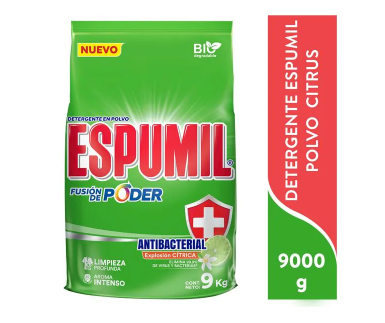 DETERGENTE EN POLVO  CITRUS - 9000 G