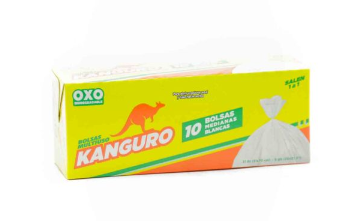 BOLSA MEDIANA BLANCA CAJA 10 UNIDADES