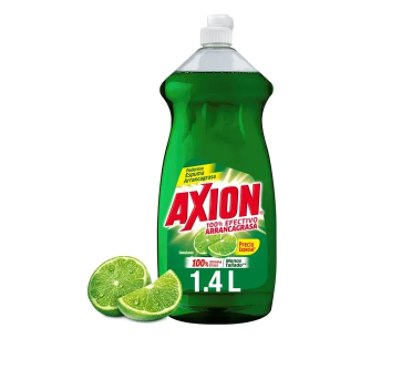 DETERGENTE AXION LAVATRASTES LÍQUIDO LIMÓN - 1.4 L