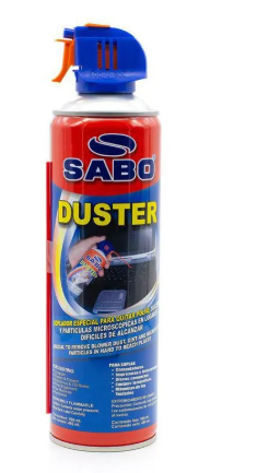 AIRE COMPRIMIDO DUSTER DE 590 ML PARA LIMPIEZA DE EQUIPOS ELECTRÓNICOS